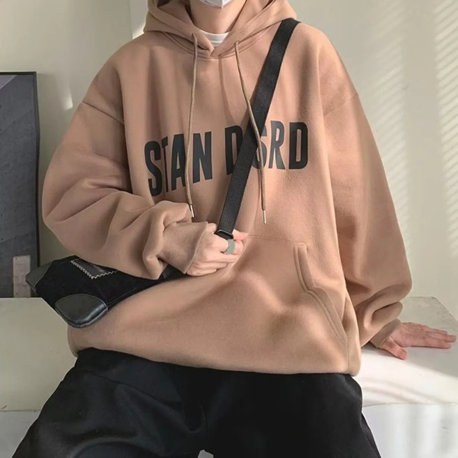 M4XL Hoodie Hip hop Streetwear Print Letter printing Pullover Men women Sweatshirts Harajuku Gothic Oversize Hooded 260630BANJIA