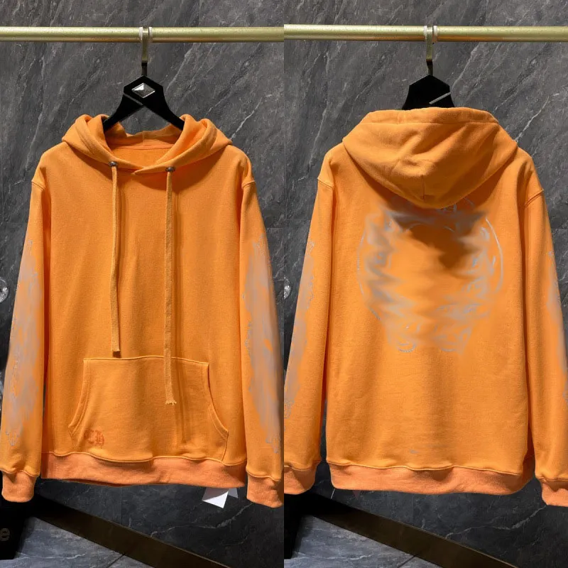 Chromelys Hoodie Unisex Chome Y2k Hearthoodie Men Women Gothic Graphic Pullover Designer Crome Horseshoe Sanskrit Crosses Print Long Sleeve Hooded S