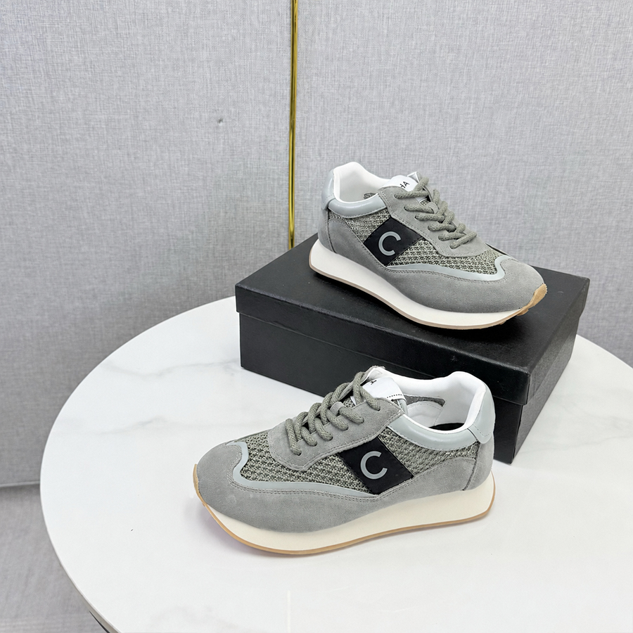 Chaussures décontractées de créateur pour femmes, baskets d'entraînement, chaussures classiques à la mode, chaussures à motif de lettres, chaussu