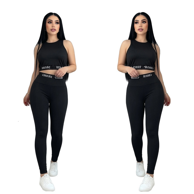 Survêtements pour femmes 2deux pièces ensemble concepteur nouveau printemps mode à manches longues sexy haut court taille haute décontracté droit