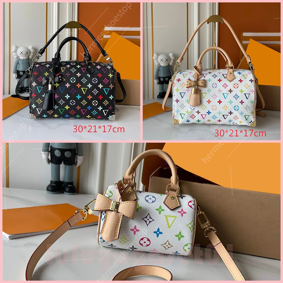 10A Top Quality New Designer Bag Handbag Fashion Shoulder Luxury Women Handbags Speedyss 30 Cross body Lady Tote bags leather wild at heart Men bag
