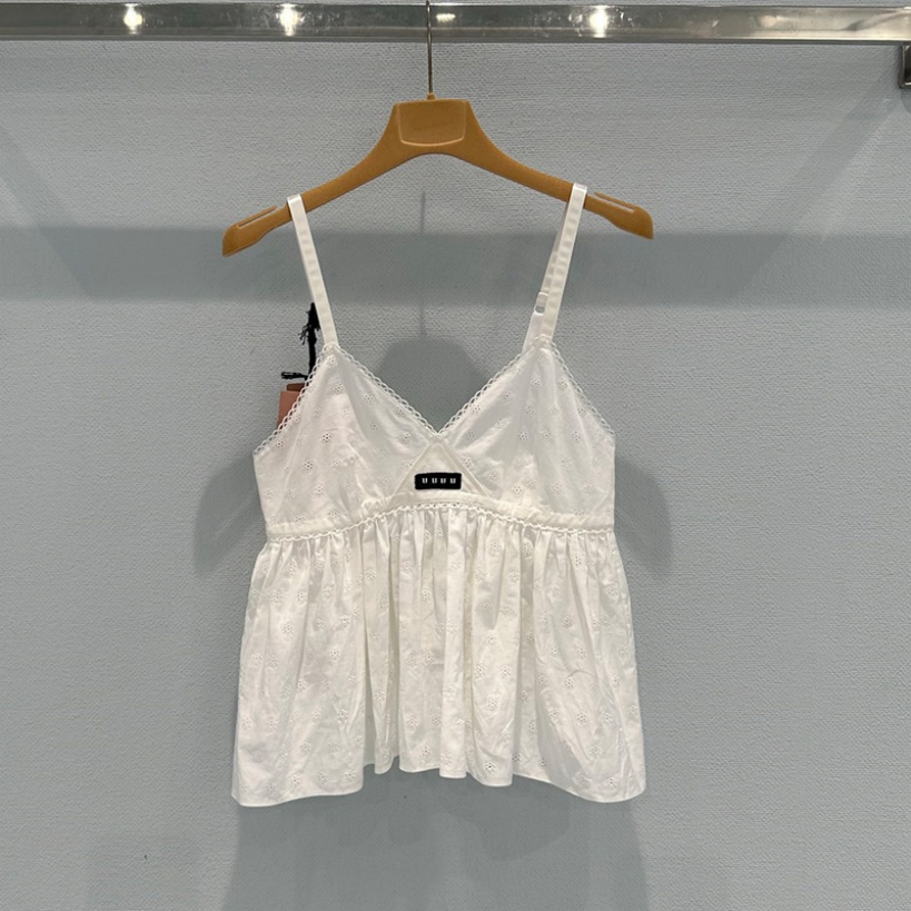 Trendy Camisole Skirts Outfits Luxury Sexy Spicy Girl Cropped Vest Skirts 2 Piece Set Summer Women Concert Party Charm Tanks