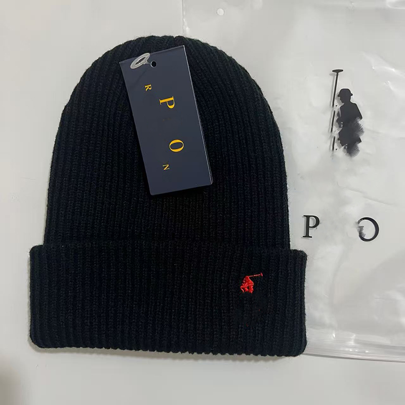 Winter Caps Hats Bonnet Knitted Hat Embroidery Couples for Men Women Fall Cold Snowy Warm Wool S260827OGZF