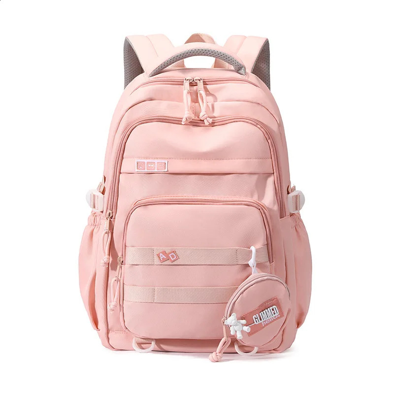 Junior Middle School Student Girls Backpacks Boys 12 To 14 Years Lightweight Large Capacity Senior High School Bags for Teen 260707BJ