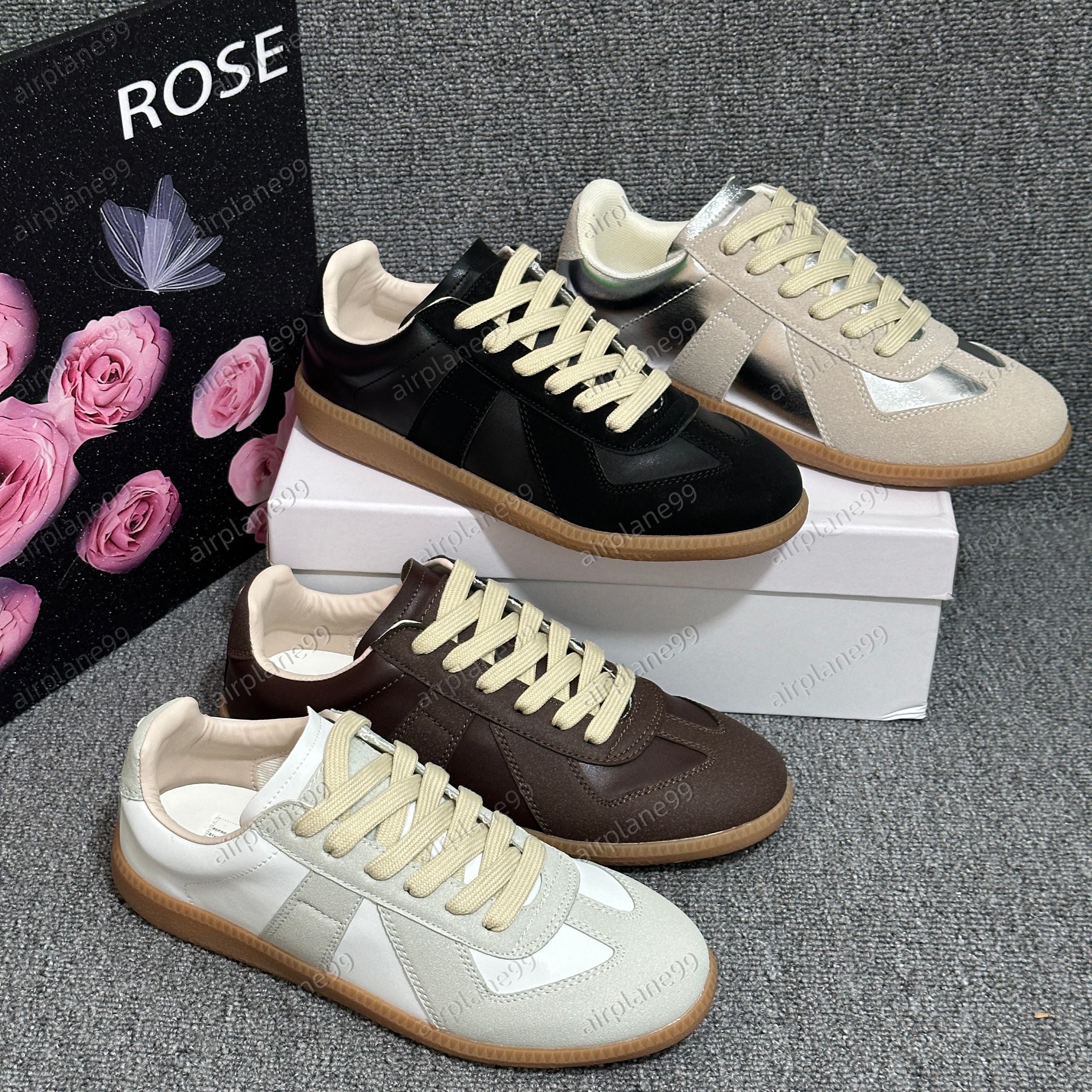designer shoes sneakers margielalies gats running shoes replicate suede MM6 woman mens sneakers flat foam casual shoes trainer outdoor mens shoes si