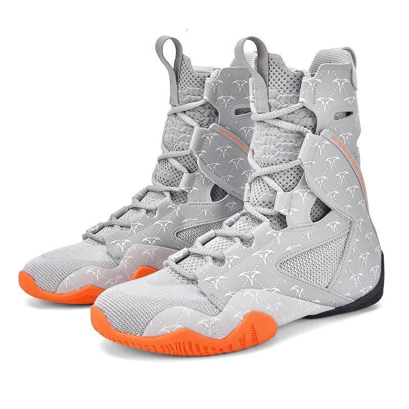2026 Brand Comfortable High Gym Training Top Quality Wearable Wrestling Sneaker Designer Anti Slip Boxing Shoe 26L0707