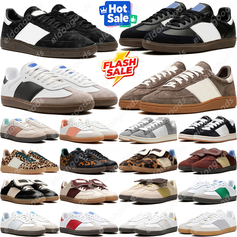 With box Designer mary jane Casual shoes sneakers for men women Black White Cow Print Fox Brown Leopard Grey White comfortable outdoor shoes trainer