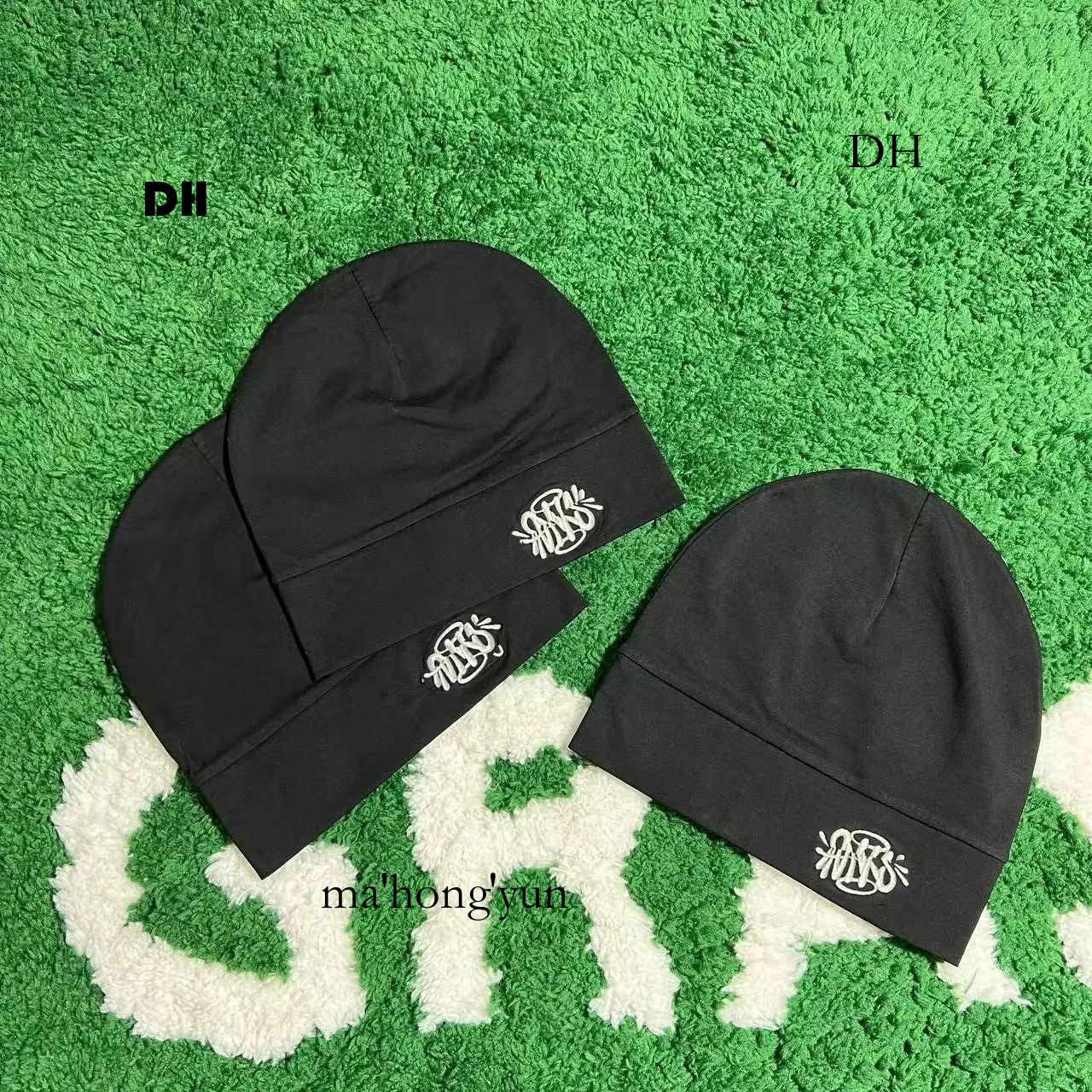 Beanie/Skull Caps Luxe Synaford Bunnie Lettre classique Même style Crâne pour hommes et femmes Coton de haute qualité UK Chapeau de mode d'hiver