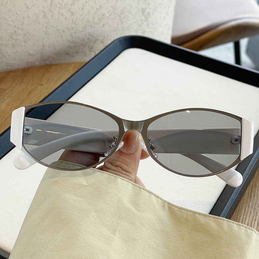 New Korean Version Style White Women Y2k Hot Girl Fashion High-End Summer Sunglasses For Men