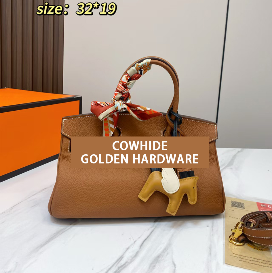 Top quality Women Handbag designer cowhide Shoulder Bag classic style High-End Handmade production