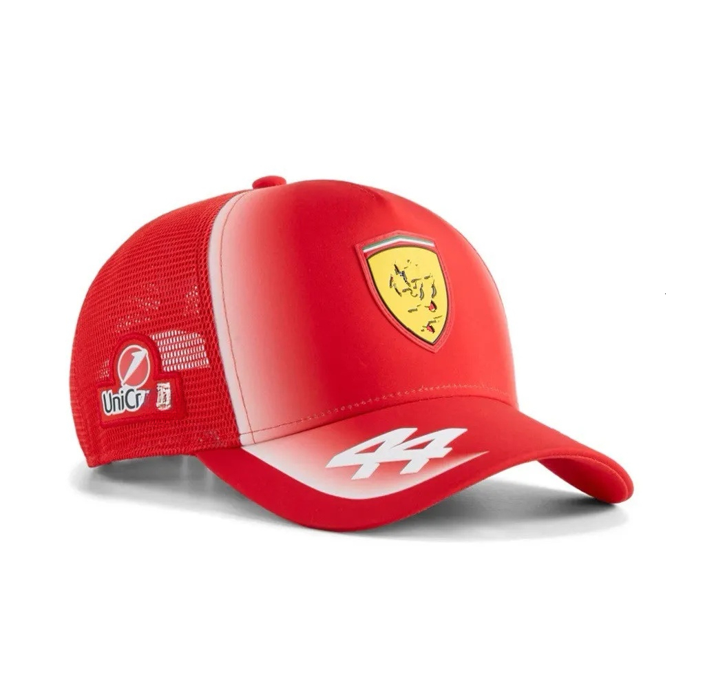 wholesale Casquette 2026 Charles Leclerc Roja Racing cap Lewis Hamilton Designer Baseball Men Brand hat Cap Ferrari F1 series caps Men's and