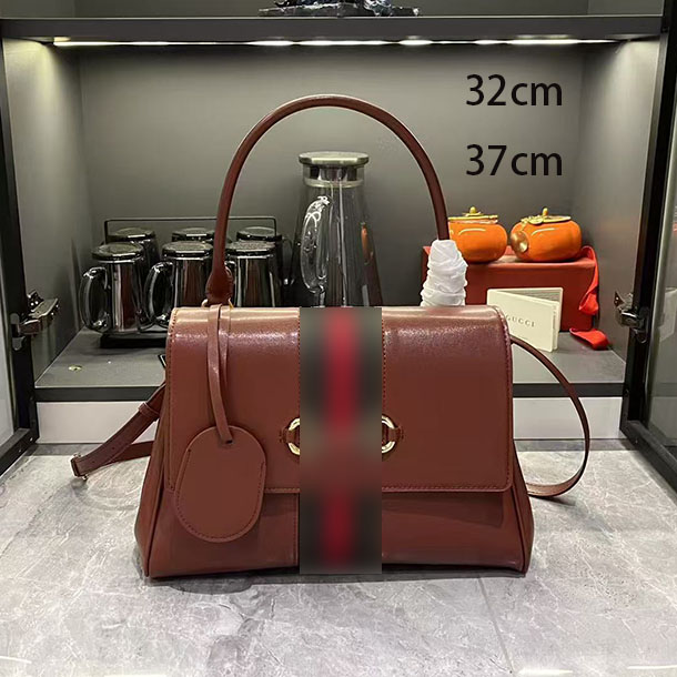 Horsebit 1955 Designer Handle Bag High-Quality Canvas & Leather Shoulder Crossbody Bag paparazzo crossbody bag Retro Daily Work Essential