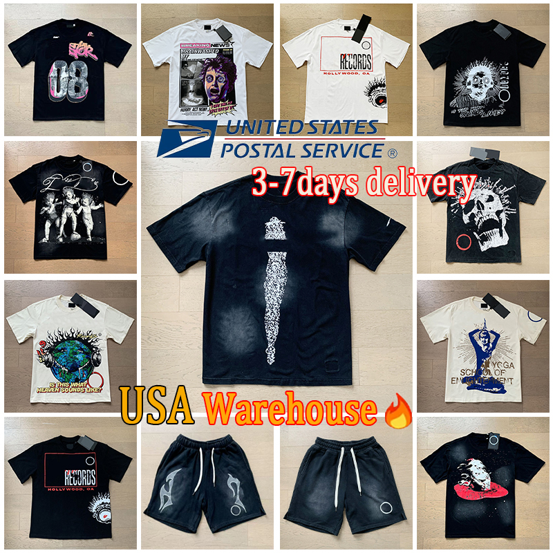 mens designer t shirt graphic tee womens washed balck basic hiphop street tshirts INS splash letter t-shirts clothes printing colorful mens tshir