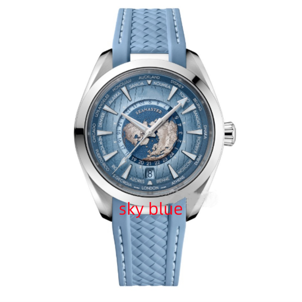 TOP Women's Watches Sapphire glass Six needles Watch Mens Watches All Dial Work Quartz Watchs Brand Clock Men Fashion seamaster wristwatches br