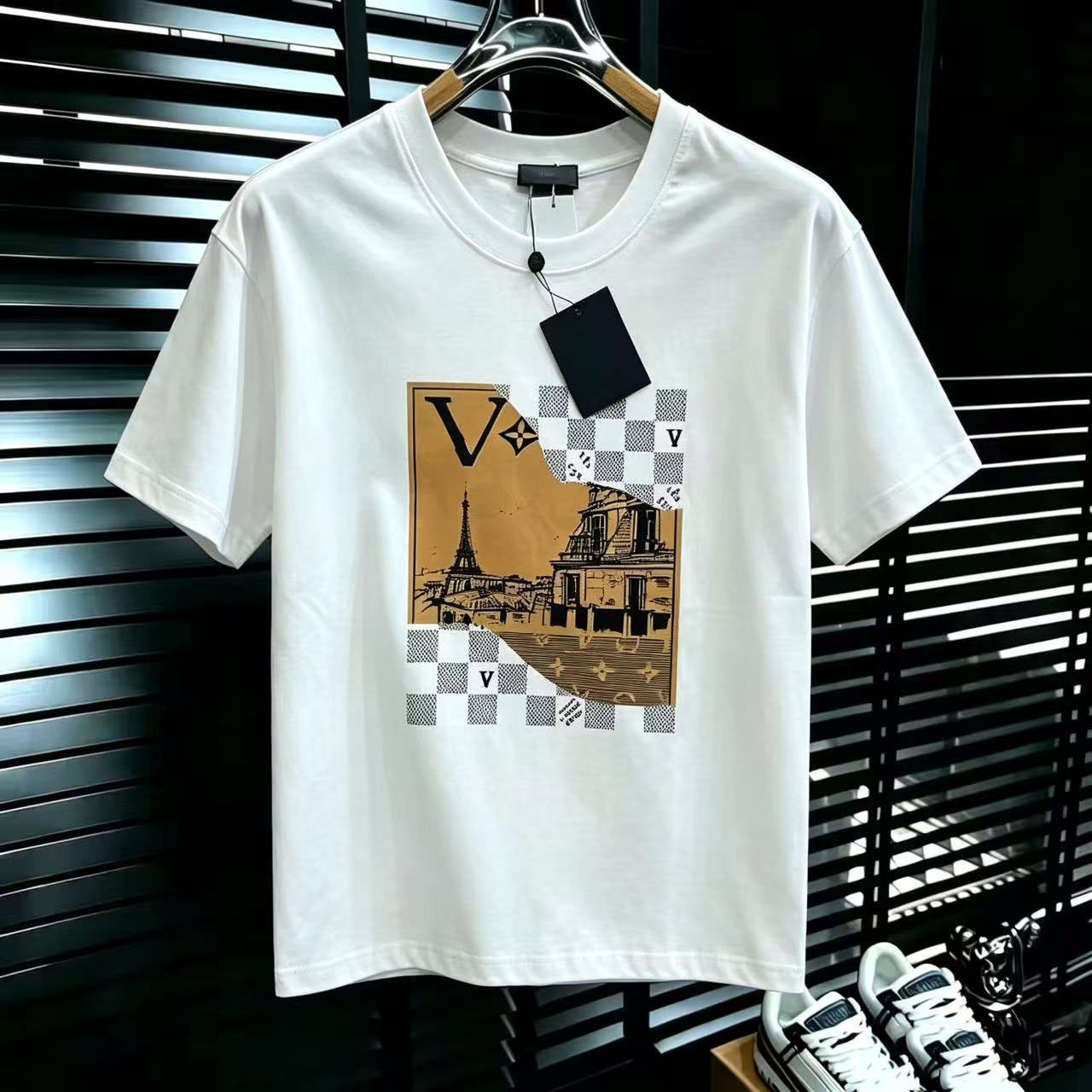 Designer T Summer Men Women High Quanlity Short Sleeve embroidery Shirts Men's TShirts Clothes Top Tees 3D