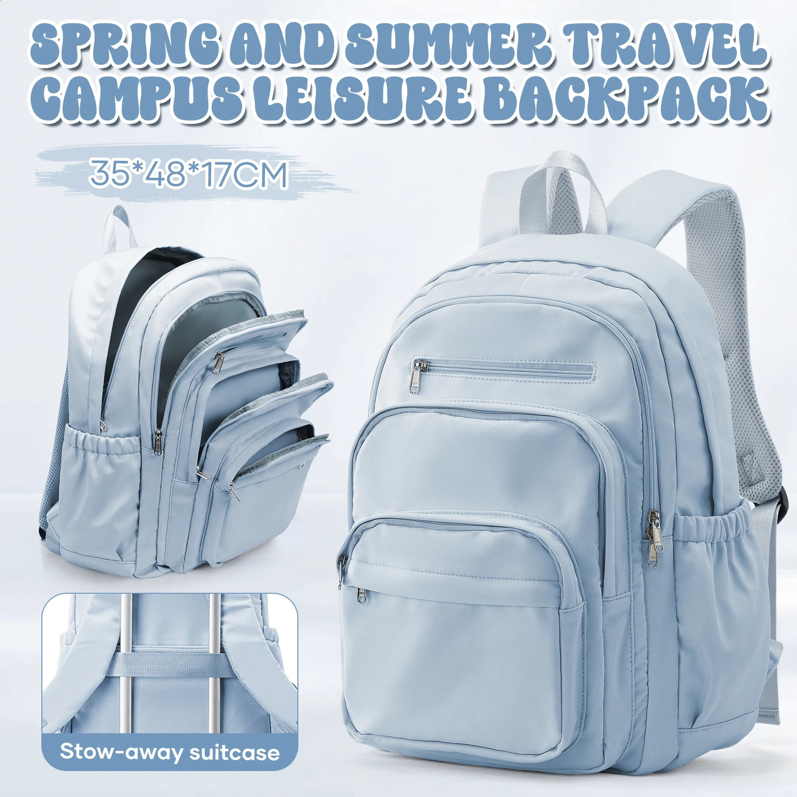School Backpack for Teenage Girls Boys College Daypack Bookbag Work Laptop Backpack for Women Lightweight Casual Day Backpack 260707BJ