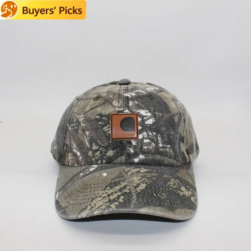 Camouflage Designer For Forest Camo Solid Color Baseball Caps Men And Women Vintage Curvetail Cap Couple Street Dance Shade