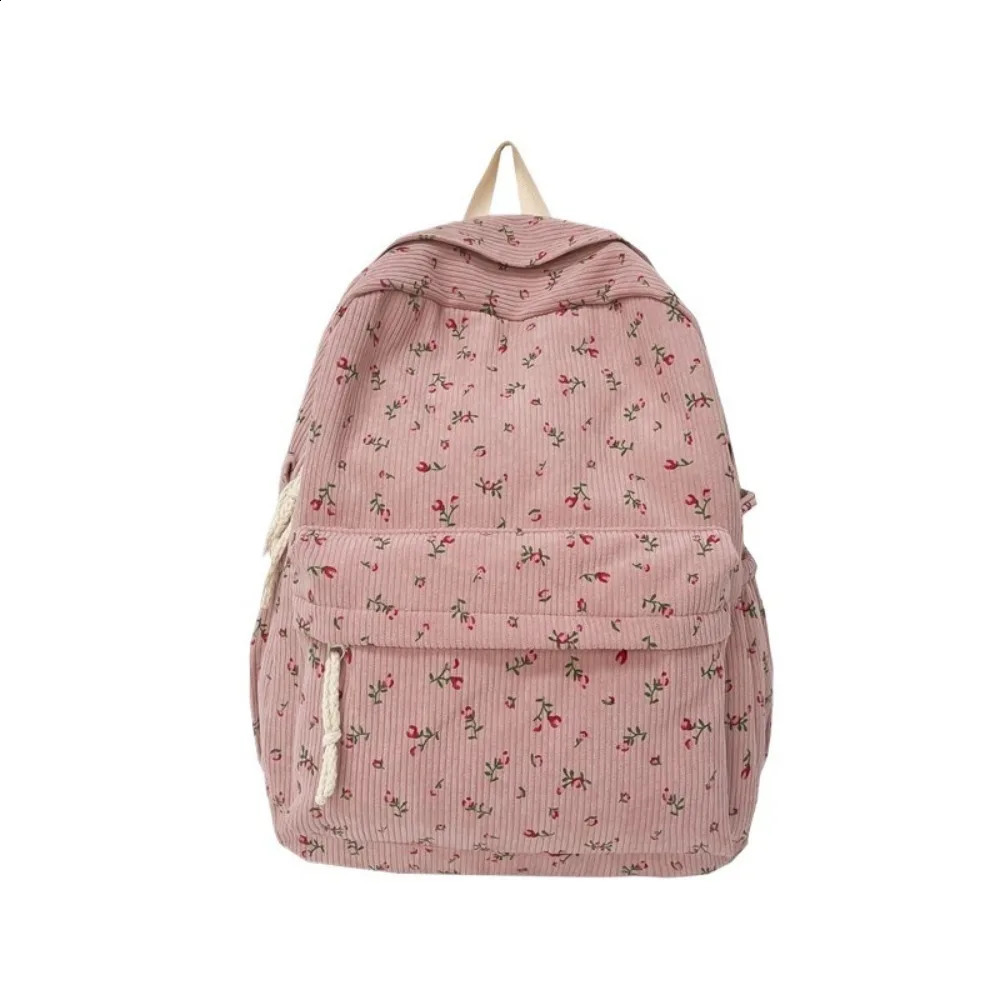 Large Capacity Childrens School Backpack Lightweight Floral School Bags Students Schoolbag Boys Girls 260707BJ