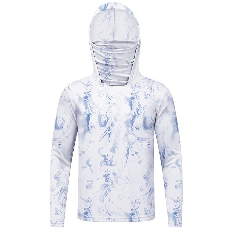 Summer mens and womens loose casual quick drying ice silk breathable lightweight fishing sun protection clothing 260707BJ