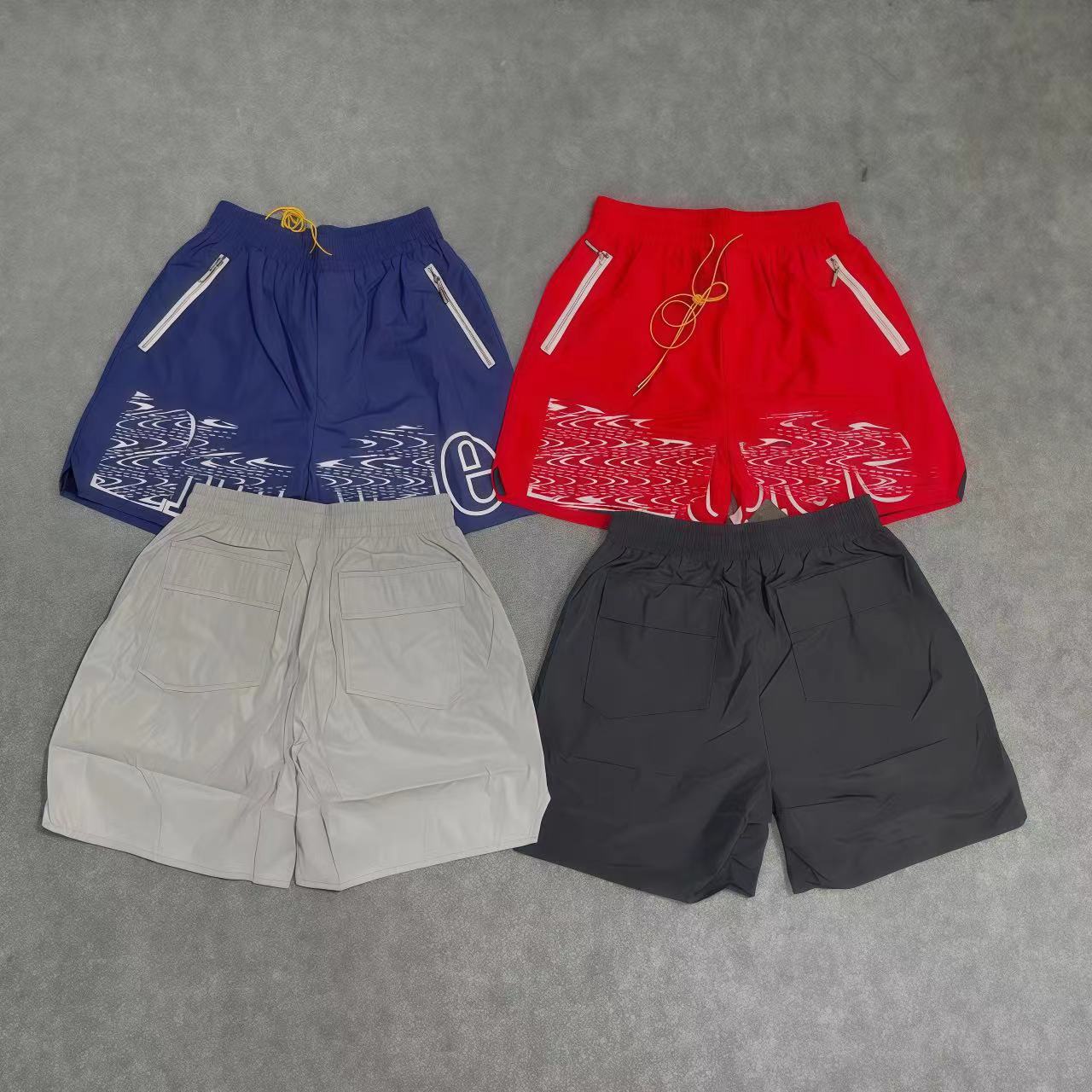 Men's shorts shirts tops pants tracksuit shorts sports shorts for beach use Quality Fashion Shorts Men Woman Spring Summer Pants Black green-image-1109679224