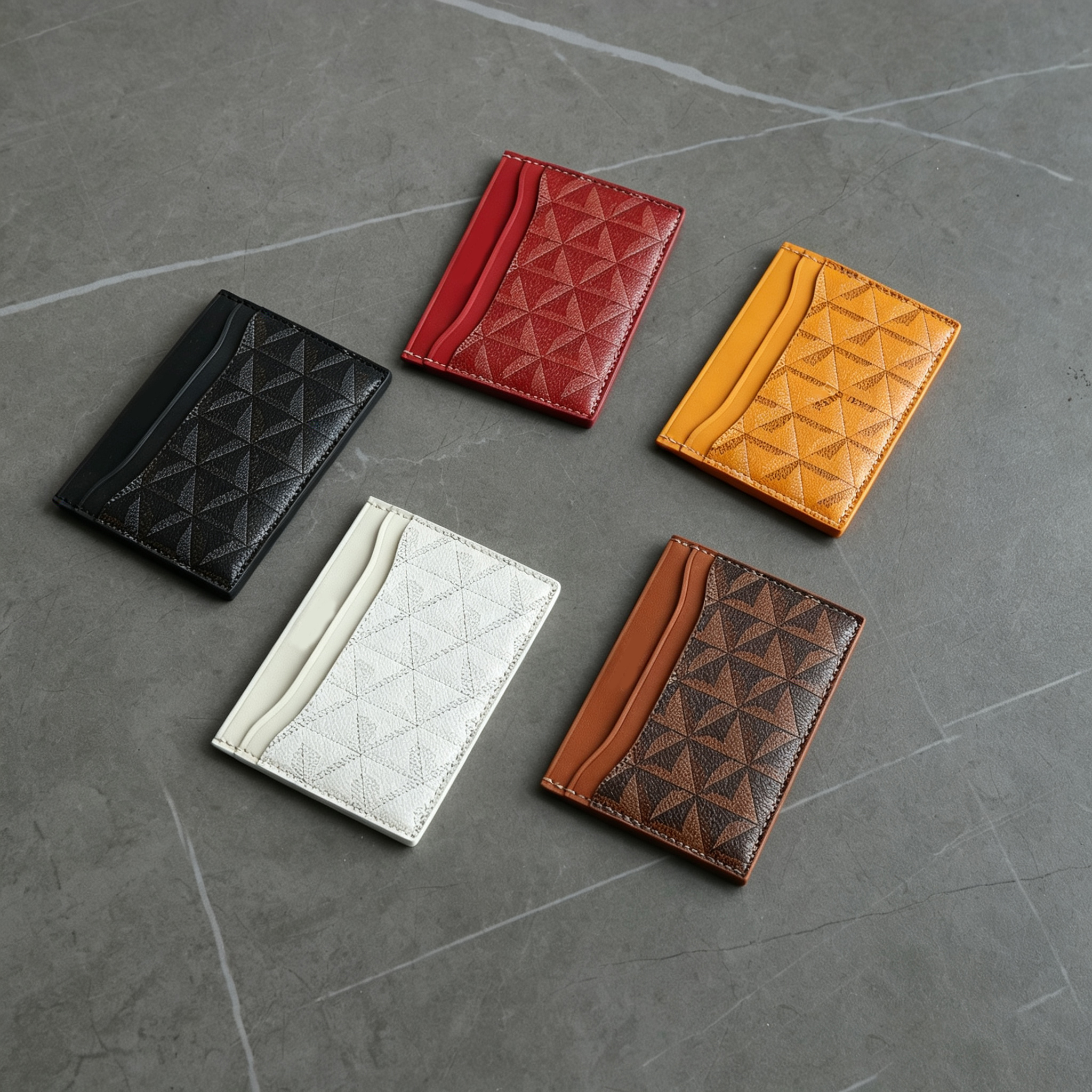 10A card holder Designer wallet with box coin purse passport pouch ID case card holder pocket women bag vintage pebble cardholder credit card thin