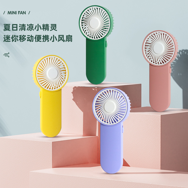 Nouvelle version portable mini pile AA portable petit ventilateur imprimé logo cadeau d'exportation