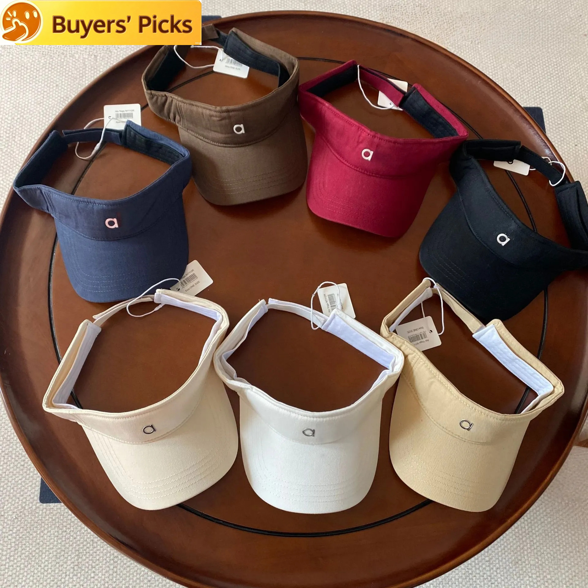 Designer Caps Luxury Brand Letter Logo Visor Men Women Fashion Casual Outdoor Running Tennis Sunshade Sun-Protection Empty Top Hats