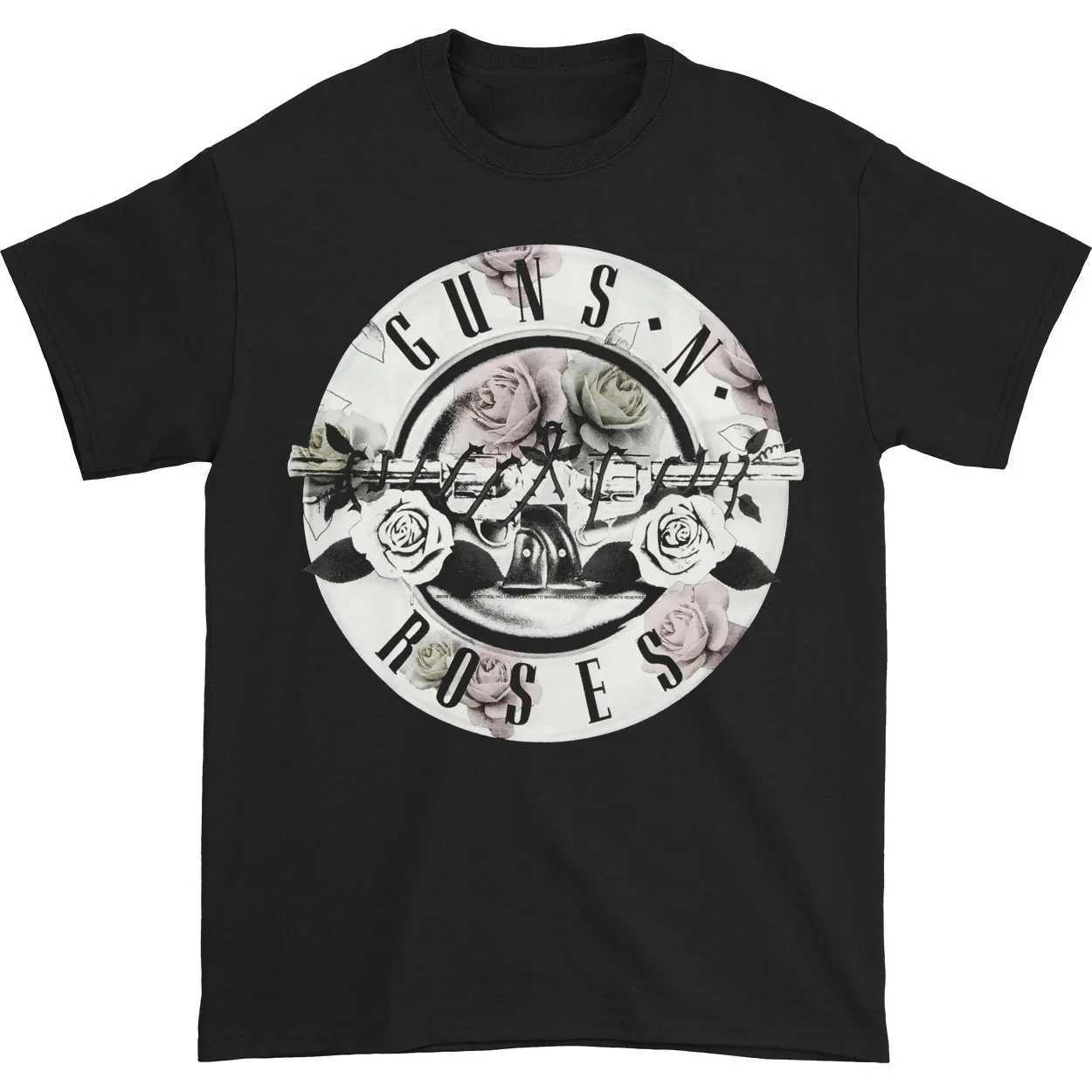 Guns N Roses - Vintage Summer Mens T-Shirt Unisex O-Neck 100 Cotton Short Sleeve Y2k Oversized Fashion Popular Tee Fans GiftsT260708