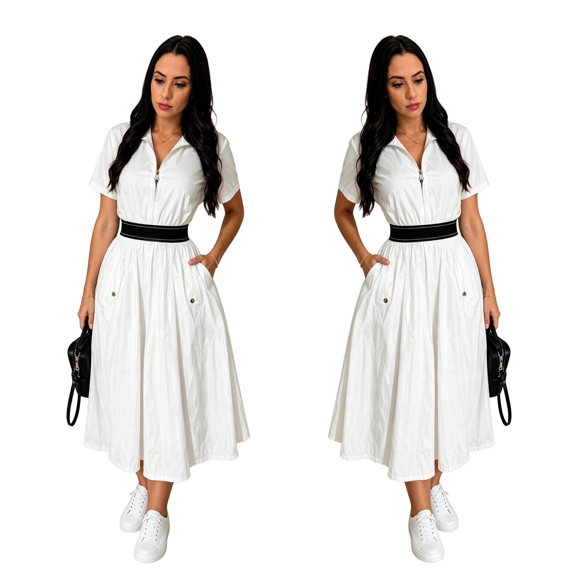 fashion Women's casual dress summer Sexy Off Shoulder Skirts Tops Party Club Slim dress designer Blouse women's dress Bodycon Mini Skir-image-958540517