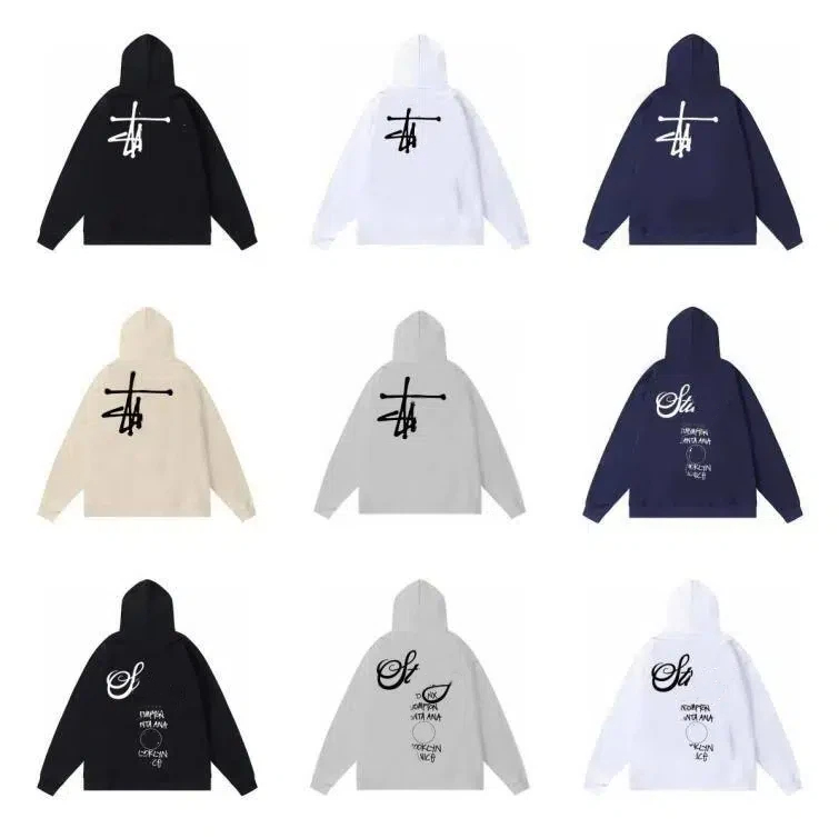 Men's Hoodies Mens Hoody Sweatshirts Women Apparel Letter Brand Wild High Street Casual American Loose Couple Hooded Sweater Coat