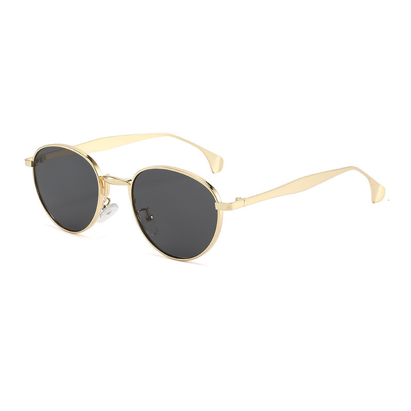 Small Frame Metal Round Protection 2026 New Style Personality Sunglasses High End Sun Glasses for Men and Women