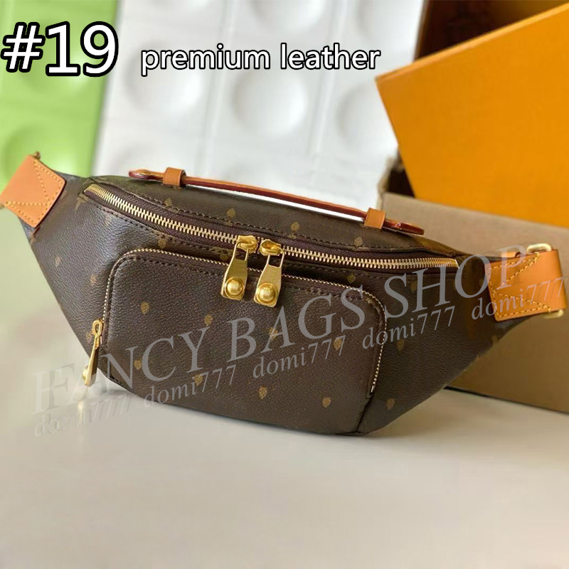 Sac de taille en cuir/non-cuir de qualité supérieure, sac à chaîne pour hommes et femmes, sacs à bandoulière
