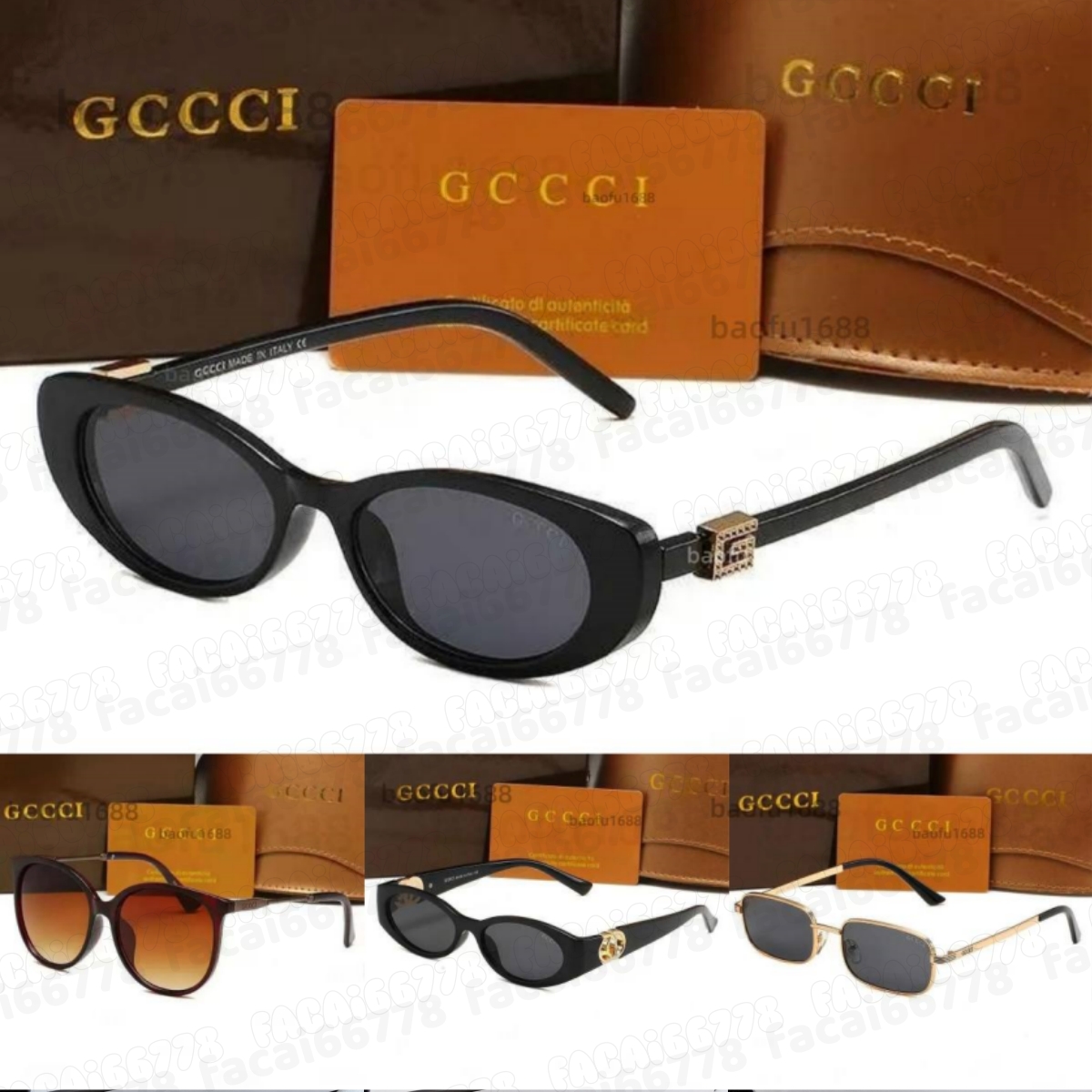 Sunglasses For Women Designer oval Black Cat Eye Sunglasses with Retro Square Vintage Oval Shades for Women Y2K Luxury Gold Sunglasses