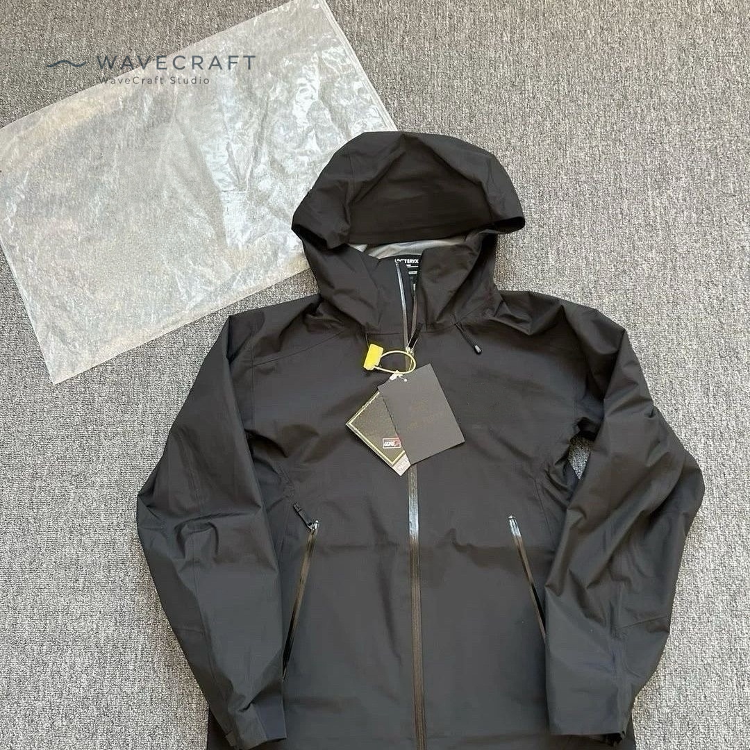 jacket men designer windbreaker jacket veste rain jacket gore tex hooded zip breathable lightweight waterproof windproof outdoor hiking winter jacke