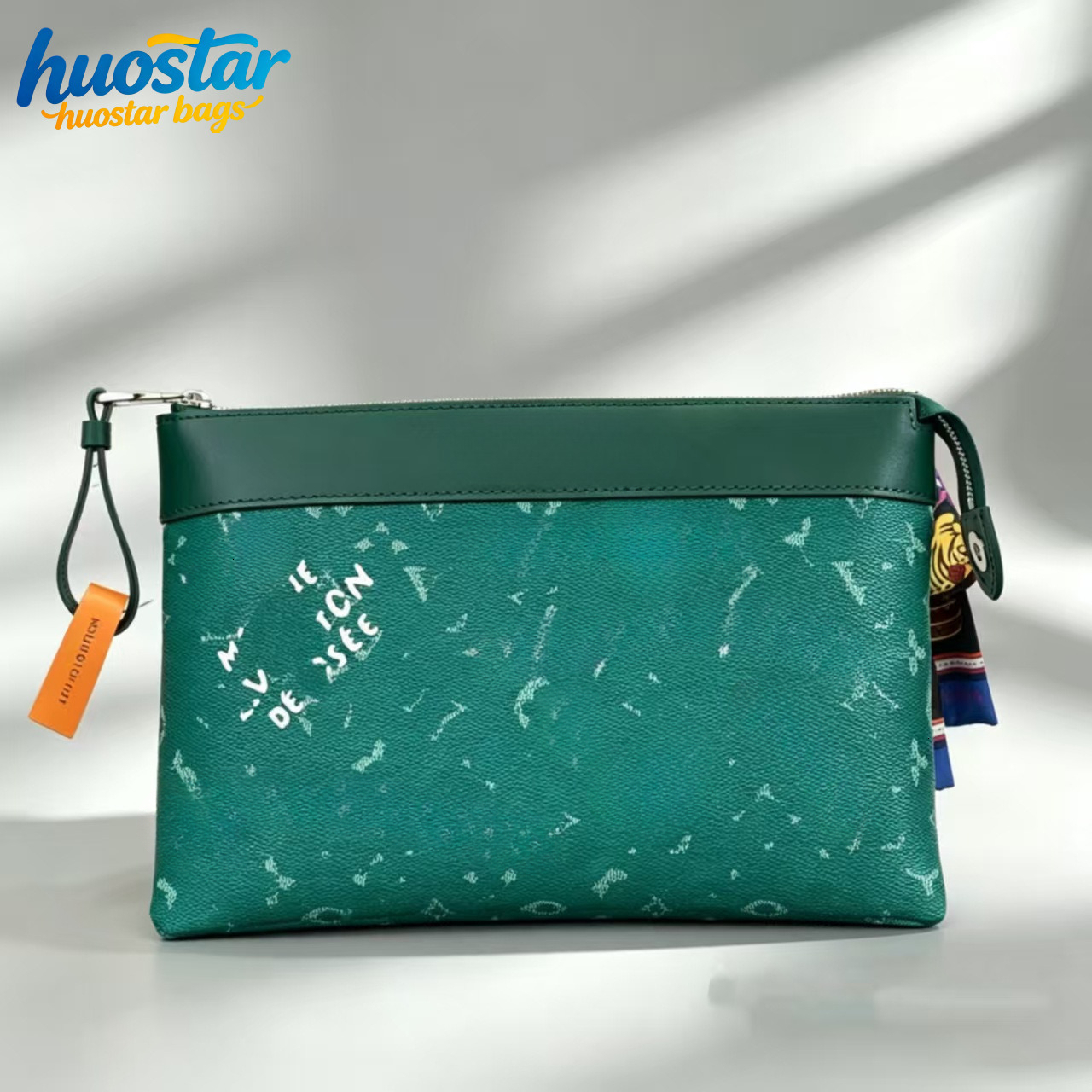 Designer Crossbodytas van echt leer voor heren Nieuw Trendy Mode Toilettas met grote capaciteit Serie Casual Zakenreizen Duurzaam Hoge kwaliteit Dra