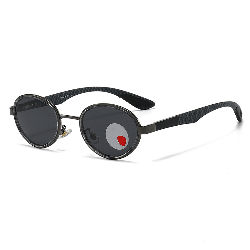 RB For Man Shade Designer Rayly Luxury Glasses Woman New Polarized Fashion AntiUV Small Frame Street Style Metal Sunglasses