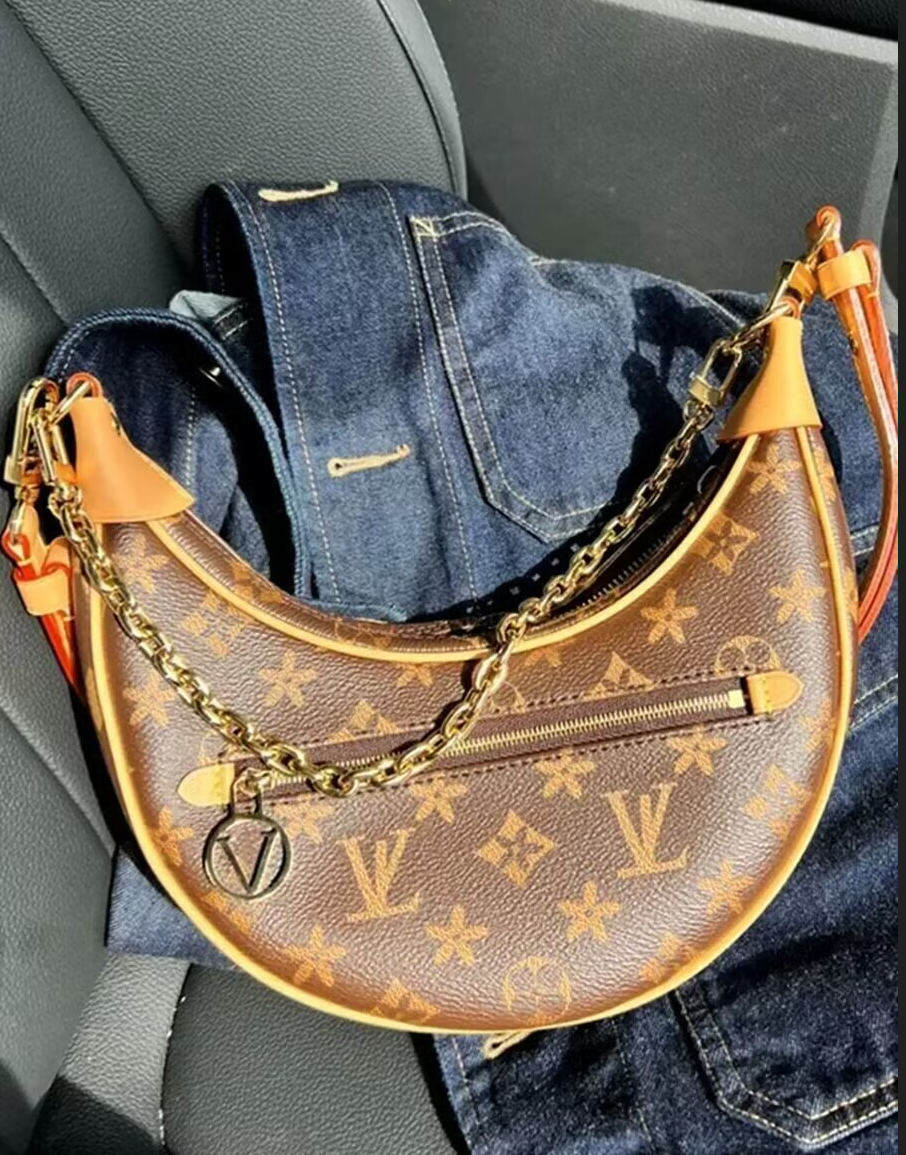 Sac à boucles de créateur de luxe Sacs à croissants Sacs à bandoulière Hobos Designer Bourse Cosmétique demi-lune baguette sous les bras Sac à ma