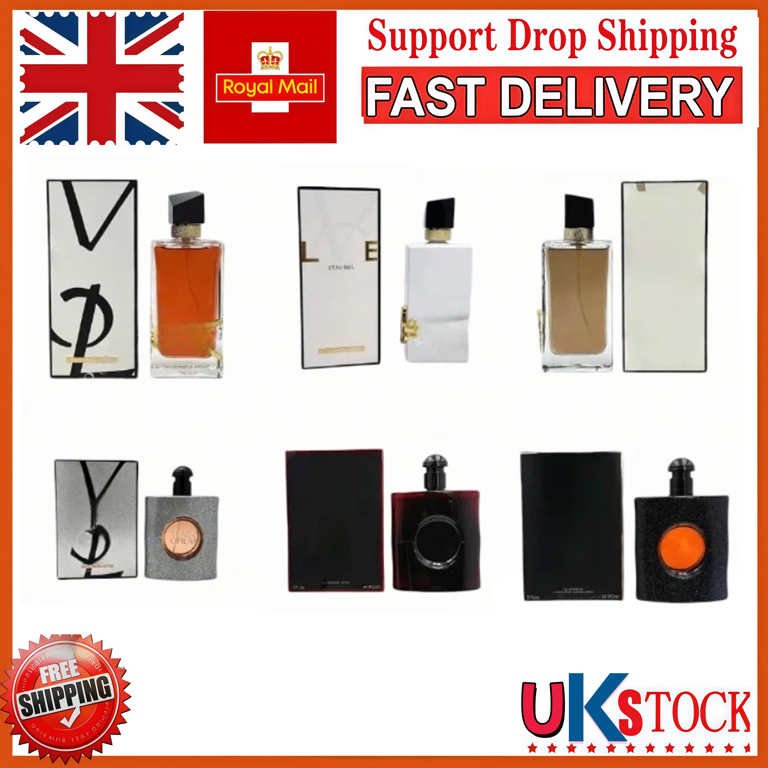 UK Luxury Brand Men and Womencologne High Quality Perfume Eau De Parfum Spray Perfumes Fragrance Cologne Long Time Lasting Incense 100ML with 3 7 Da