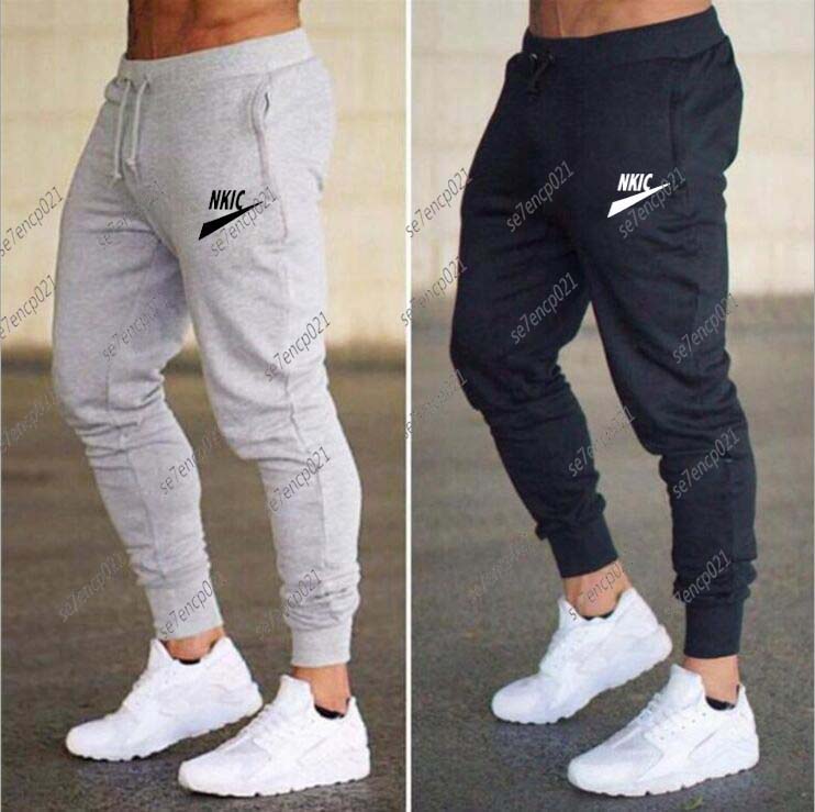 Joggers Letter Print Pants For Men Summer Drawstring Sweatpants Thin Trousers Workout Running Gym Fitness Sports Pants Casual Streetwear-image-998854731