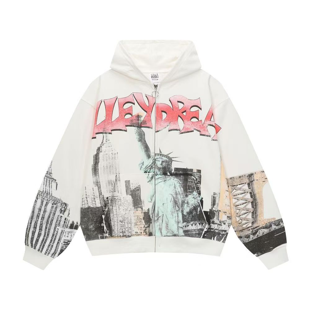Valleymen Hoodie Designer Hoodie For Men Zip Up Hoodie Pullover Hooded Letter Printed Long Sleeve Casual Sweat Sweater Jumper Vallshirt Hoodie 038