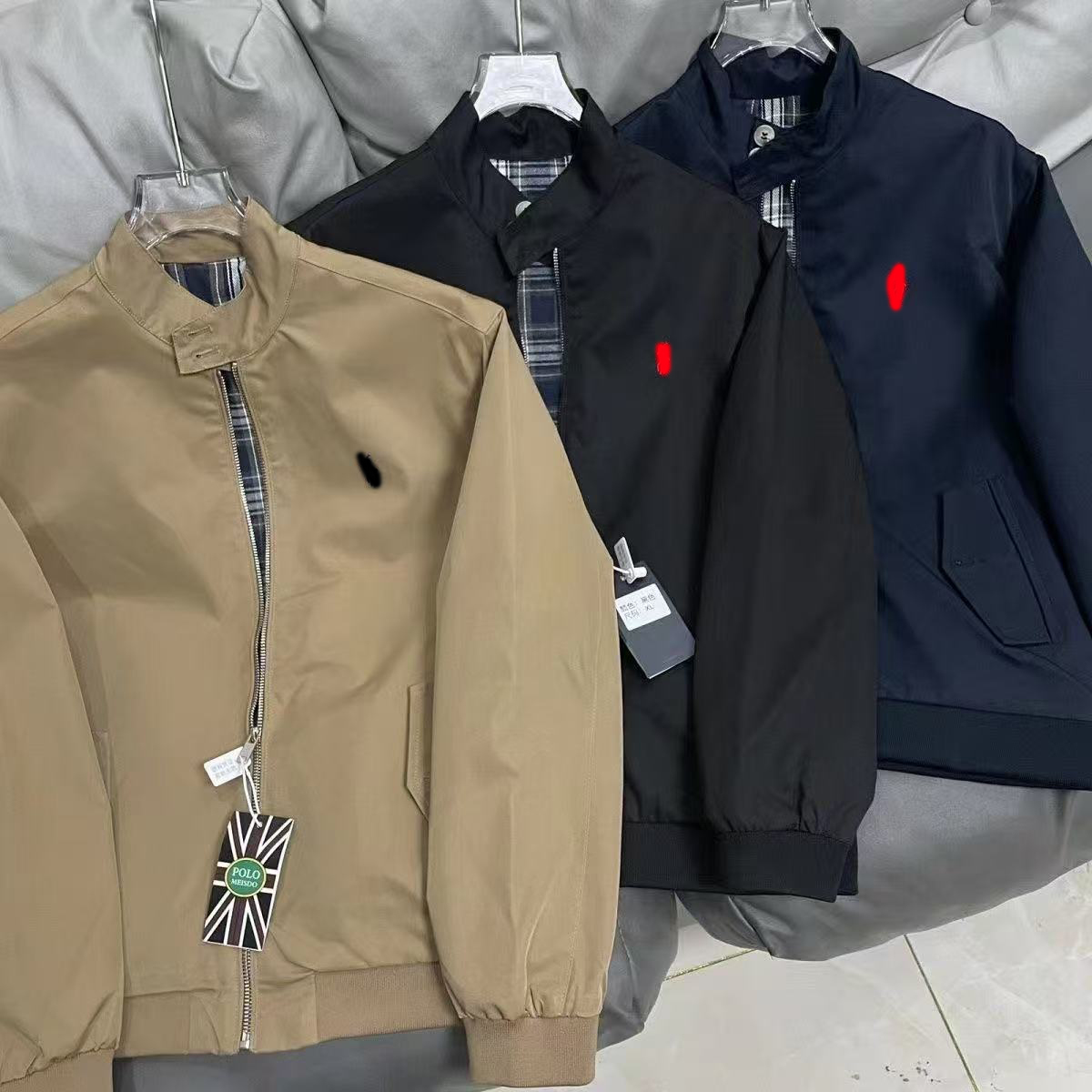 mens jackets windbreaker polo Designer Jackets fashion Bomber coat Horse pony Embroidery zipper Outdoor women jacket m-3xl