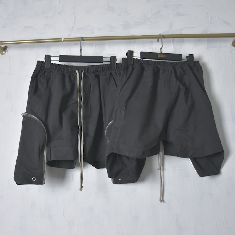 rick OWEN shorts Mens rick OWEN pants Streetwear summer short men shirts Luxury Shorts Crew Neck Cotton shirt asian size 46/48