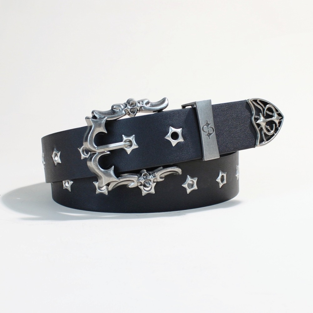 Designer 2026 New Trendy Fshionble Personlity Str Rivet Luxury Youth Punk Pin Buckle Csul Pnts Belt In Stock Wholesle Free Shipping