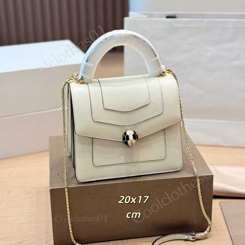 Designer Luxury Bag Top Quality Chain Bag Evening Bag Flap Bag Woman Bags Snakes Head Shouder Bag Purse Handbags Crossbody Purse Real Leather 20/22/