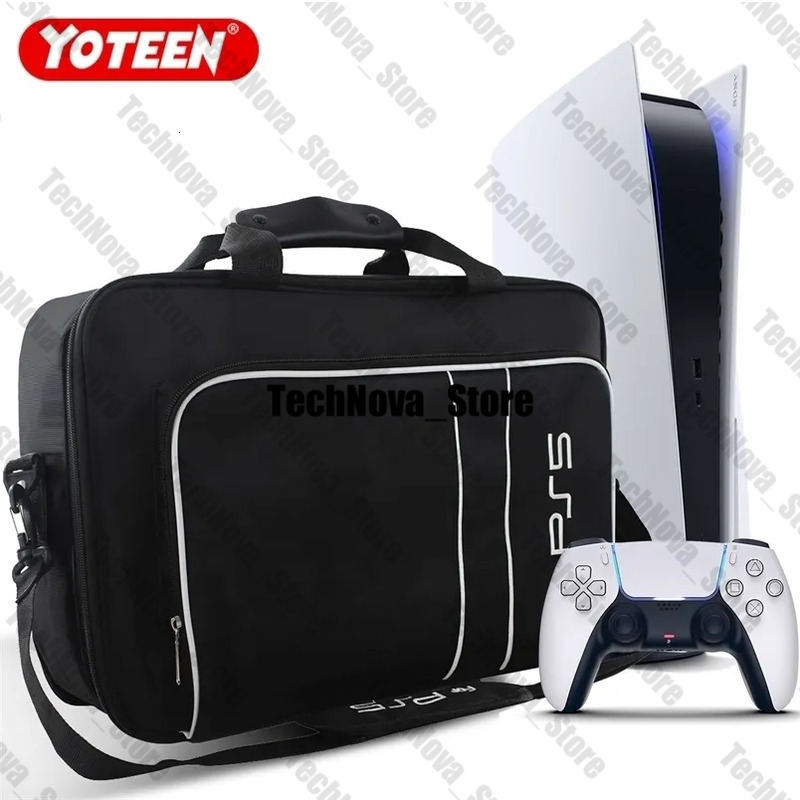 Cases Covers Bags Carrying Case For HTZ00 Ps5 Travel Storage Disc/Digital Edition And Controllers Protective Shoulder Game Cards Accessories 221105