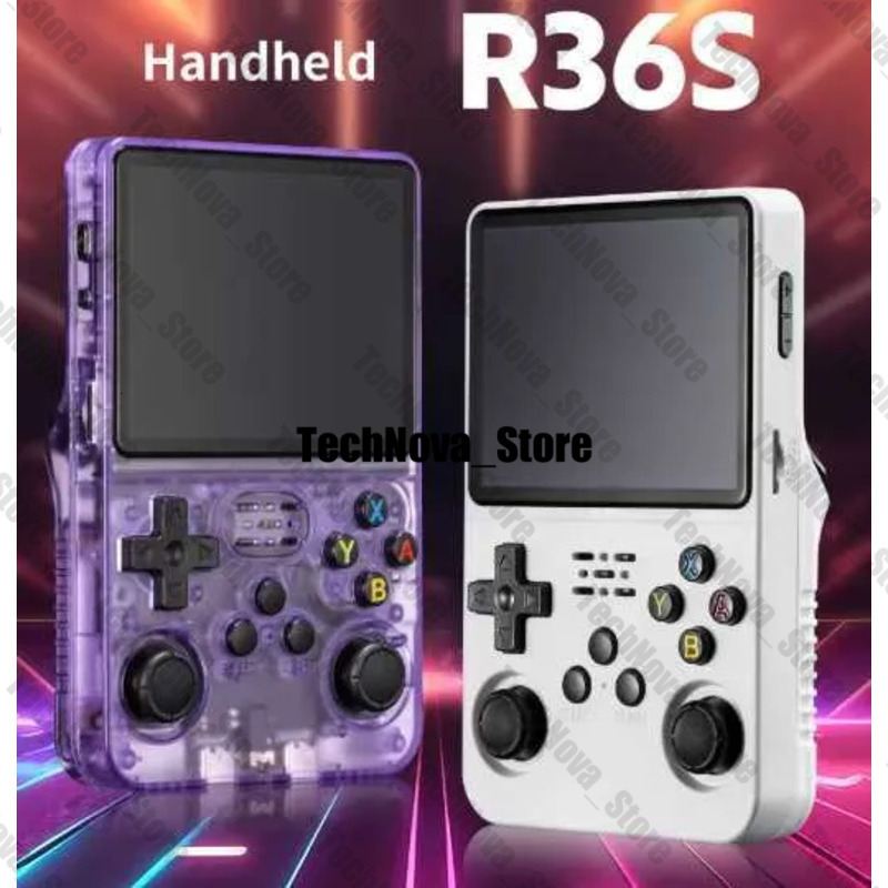 New Model R36s Open-Source Handheld Game Console, HTZ00 Retro GBA Machine, Cross-Border Classic FC Arcade Machine C251215