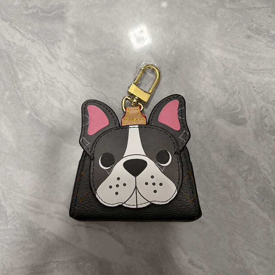 Designer Porte-clés Classique Pendentif Hommes Femmes Porte-clés Mode Rouge À Lèvres Sac Mini Étui Pour Écouteurs Sac Pendentif Floral Lettre Por