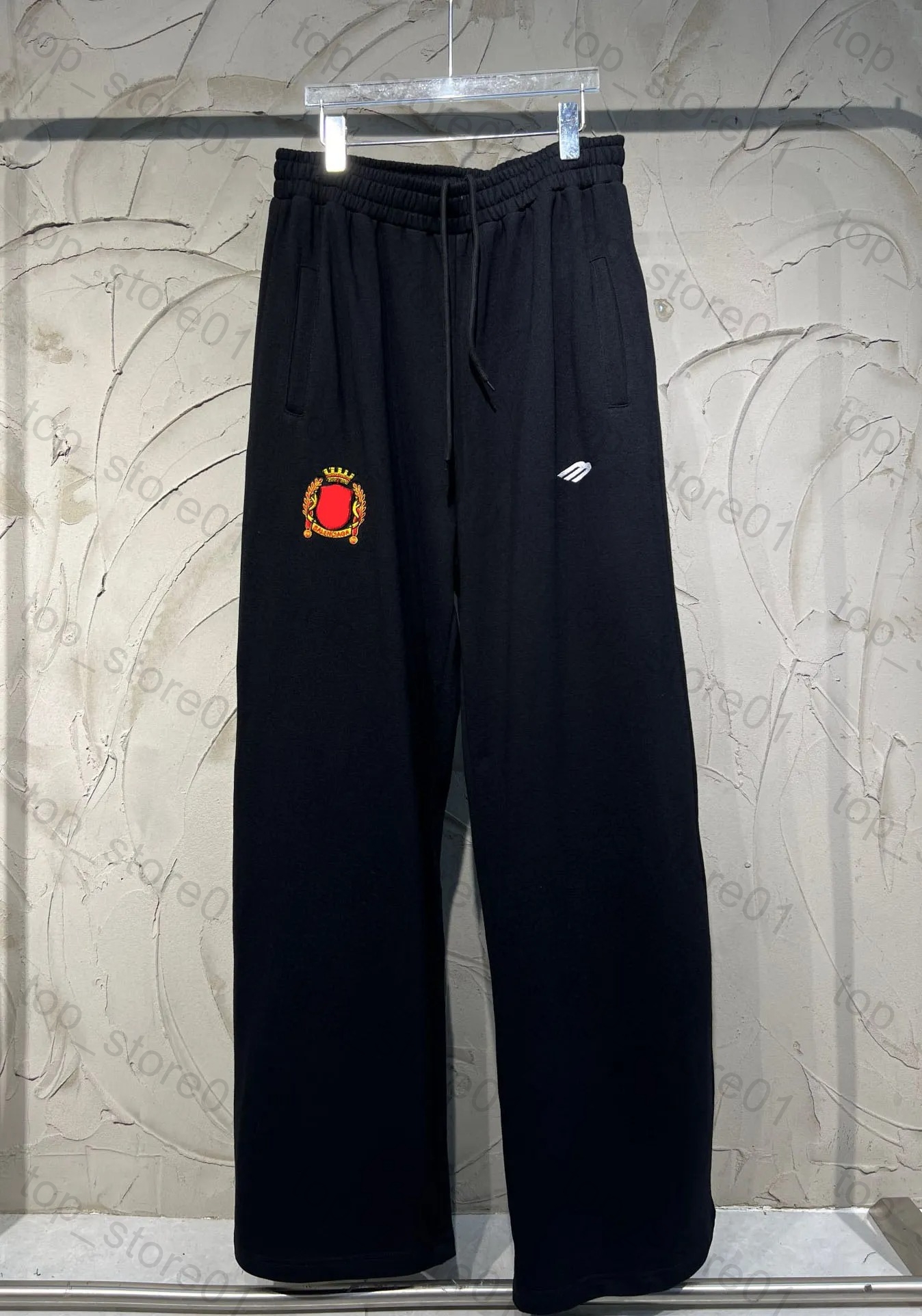 Designer sportbroek voor heren, grote maten broek, BB, geborduurde en bedrukte zomerkleding in polar-stijl met ronde hals, joggingbroek voor heren v