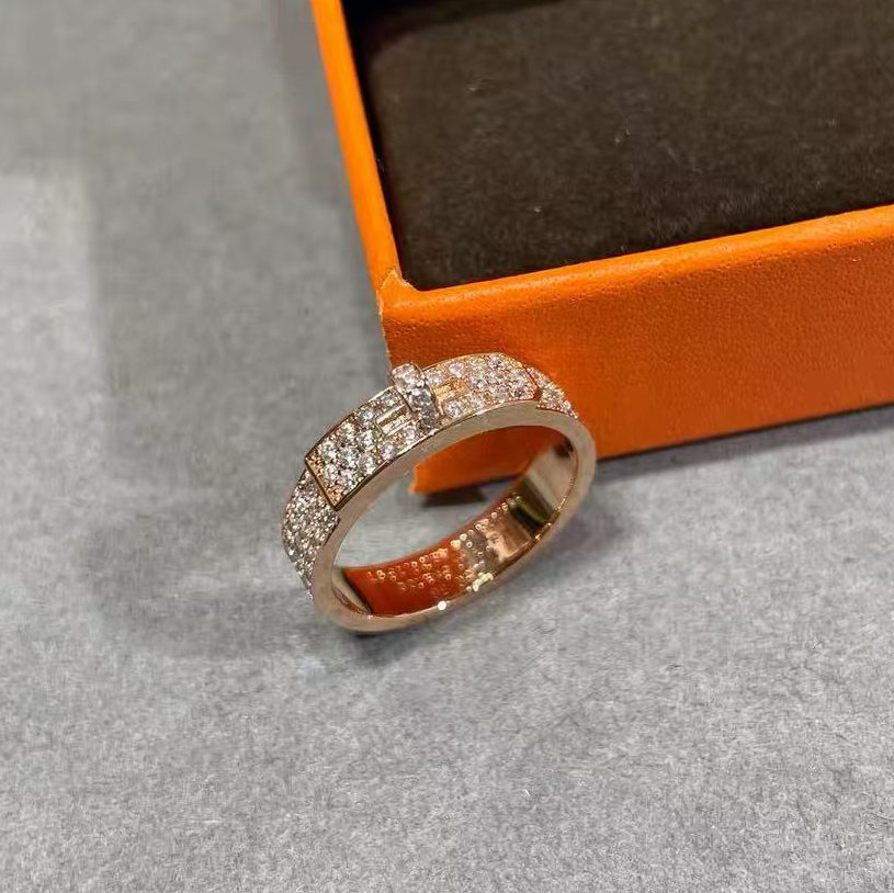 Band Rings Designer Ring Women Ring Luxury Classic Fashion Noble Belt Original Box Birthday Gift Multiple Colors Valentine Day Christmas