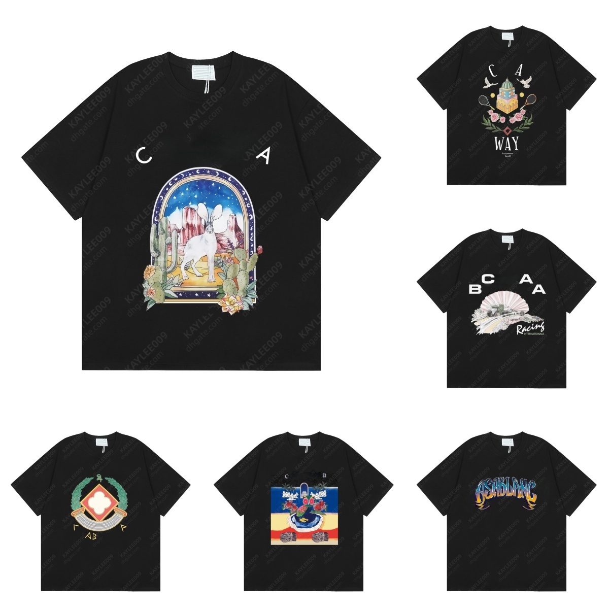brand t shirt for men Summer designer shirts womens Popular tshirt fashion graphic tee High quality round neck Street leisure mens clothing V7-image-684880606
